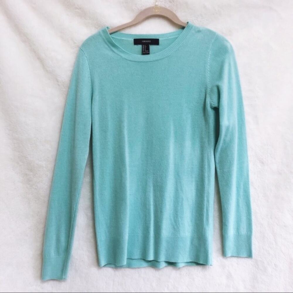 Forever 21 Blue Long Sleeve Sweater